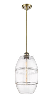 Ballston One Light Mini Pendant in Antique Brass (405|5161SABG55710CL)