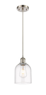 Ballston One Light Mini Pendant in Brushed Satin Nickel (405|5161PSNG5586CL)