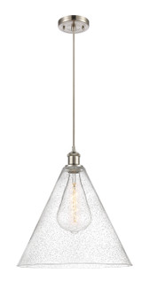 Ballston One Light Pendant in Satin Gold (405|5161PSGGBC162)