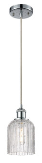 Ballston One Light Mini Pendant in Polished Chrome (405|5161PPCG5595CL)