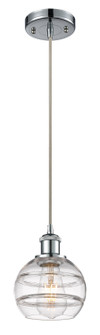 Ballston One Light Mini Pendant in Polished Chrome (405|5161PPCG5566CL)