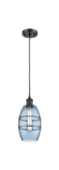Ballston One Light Mini Pendant in Oil Rubbed Bronze (405|5161POBG5576BL)