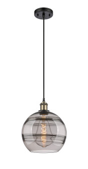 Ballston One Light Mini Pendant in Black Antique Brass (405|5161PBABG55610SM)