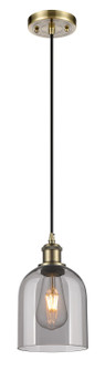 Ballston One Light Mini Pendant in Antique Brass (405|5161PABG5586SM)