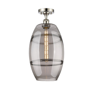 Ballston One Light Semi-Flush Mount in Polished Nickel (405|5161CPNG55710SM)