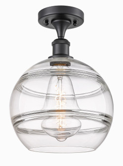 Ballston One Light Semi-Flush Mount in Matte Black (405|5161CBKG55610CL)