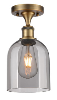 Ballston One Light Semi-Flush Mount in Brushed Brass (405|5161CBBG5586SM)