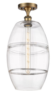 Ballston One Light Semi-Flush Mount in Brushed Brass (405|5161CBBG55710CL)