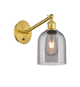 Ballston One Light Wall Sconce in Satin Gold (405|3171WSGG5586SM)