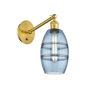 Ballston One Light Wall Sconce in Satin Gold (405|3171WSGG5576BL)