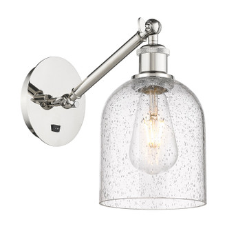 Ballston One Light Wall Sconce in Polished Nickel (405|3171WPNG5586SDY)