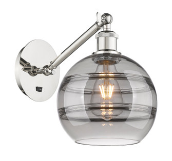 Ballston One Light Wall Sconce in Polished Nickel (405|3171WPNG5568SM)