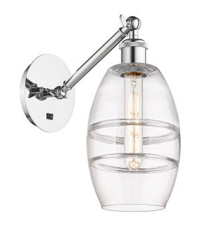 Ballston One Light Wall Sconce in Polished Chrome (405|3171WPCG5576CL)