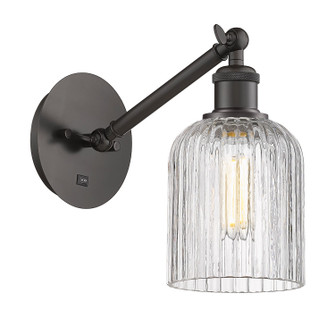 Ballston One Light Wall Sconce in Oil Rubbed Bronze (405|3171WOBG5595CL)