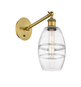 Ballston One Light Wall Sconce in Brushed Brass (405|3171WBBG5576CL)