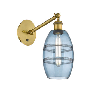 Ballston One Light Wall Sconce in Brushed Brass (405|3171WBBG5576BL)