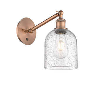 Ballston One Light Wall Sconce in Antique Copper (405|3171WACG5586SDY)
