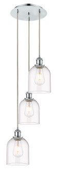 Ballston Three Light Pendant in Polished Chrome (405|113B3PPCG5586CL)