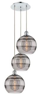 Ballston Three Light Pendant in Polished Chrome (405|113B3PPCG55610SM)