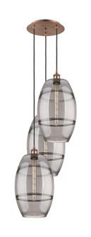 Ballston Three Light Pendant in Antique Copper (405|113B3PACG55710SM)