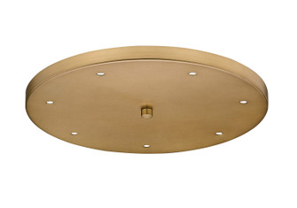 Multi Point Canopy Seven Light Ceiling Plate in Rubbed Brass (224|CP1807RRB)
