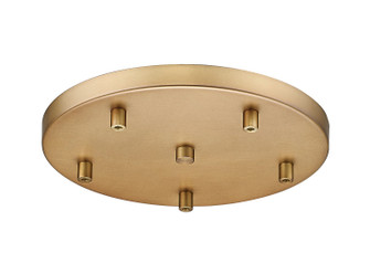 Multi Point Canopy Five Light Ceiling Plate in Rubbed Brass (224|CP1205RRB)