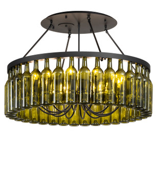Tuscan Vineyard 12 Light Chandelier in Textured Black (57|215697)