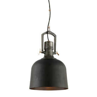 Hangar 31 One Light Pendant in Soft Black (67|F3546SBKAPWPBR)