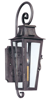 Parisian Square One Light Wall Lantern in Aged Pewter (67|B2961APW)