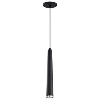Melrose LED Pendant in Matte Black / Brushed Nickel (72|62829)