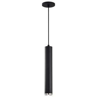 Century LED Pendant in Matte Black / Brushed Nickel (72|62819)