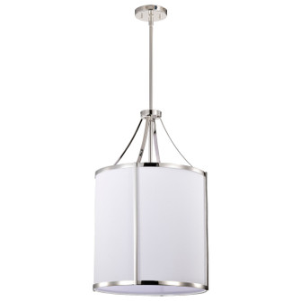 Easton Three Light Pendant in Polished Nickel (72|607972)