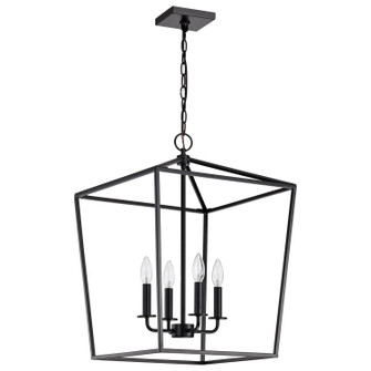 Emma Four Light Pendant in Dark Bronze (72|607951)
