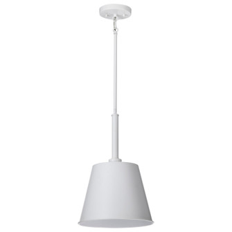 Alexis One Light Pendant in Matte White (72|607949)