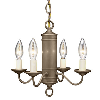 Chandelier Four Light Hanging Lantern in Dark Antique Brass (196|911SDABLT4)