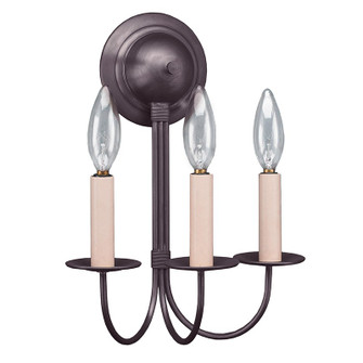 Sconce Three Light Wall Sconce in Dark Brass (196|903WDBLT3)