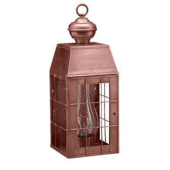 Woodcliffe One Light Wall Mount in Antique Copper (196|8341ACCIMSMG)