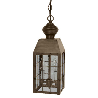 Woodcliffe Two Light Hanging Lantern in Dark Antique Brass (196|8332DABLT2SMG)
