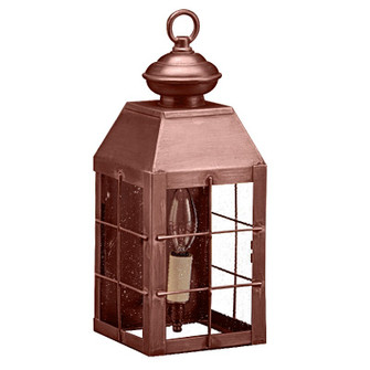 Woodcliffe One Light Wall Mount in Antique Copper (196|8311ACLT1SMG)