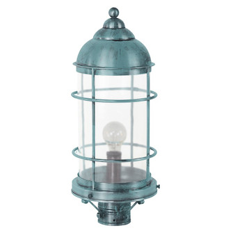 Nautical One Light Post Mount in Verdi Gris (196|3533VGMEDFST)