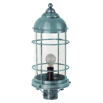 Nautical One Light Post Mount in Verdi Gris (196|3533VGMEDCSG)