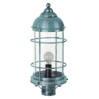 Nautical One Light Post Mount in Verdi Gris (196|3533VGMEDCLR)