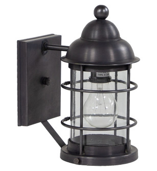 Nautical One Light Wall Mount in Dark Brass (196|3511DBMEDCLR)