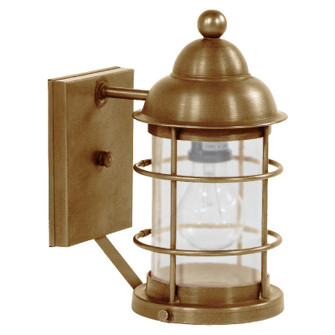 Nautical One Light Wall Mount in Antique Brass (196|3511ABMEDFST)