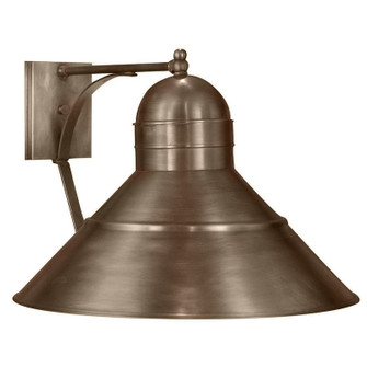 Barn One Light Wall Mount in Dark Antique Brass (196|3451DABMED)