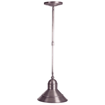 Barn One Light Pendant in Dark Brass (196|3422DBMEDAP10)