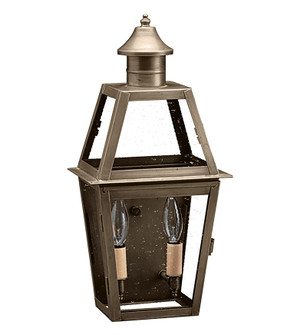 Uxbridge Two Light Wall Mount in Dark Antique Brass (196|2231DABLT2CSG)
