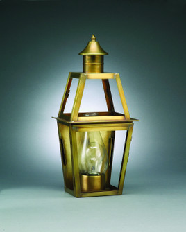 Uxbridge One Light Wall Mount in Antique Brass (196|2231ABCIMCLR)