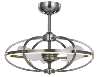 Corona LED Fandelight in Satin Nickel (16|60002SN)