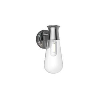 Marcel One Light Wall Sconce in Chrome (452|WV464001CH)
